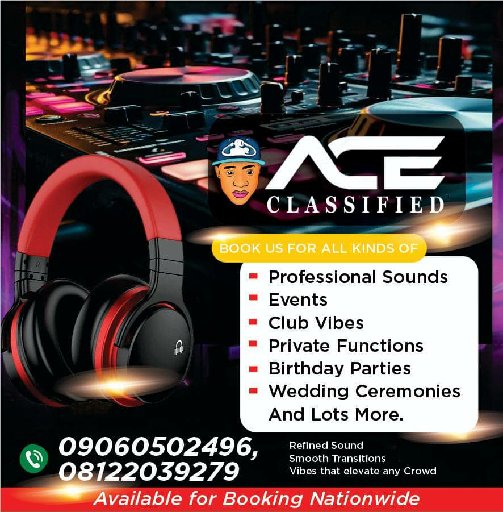 DJ ACE CLASSIFIED ENT portfolio