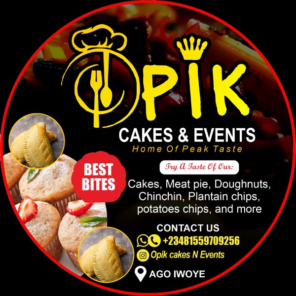 Opik cakes and events portfolio