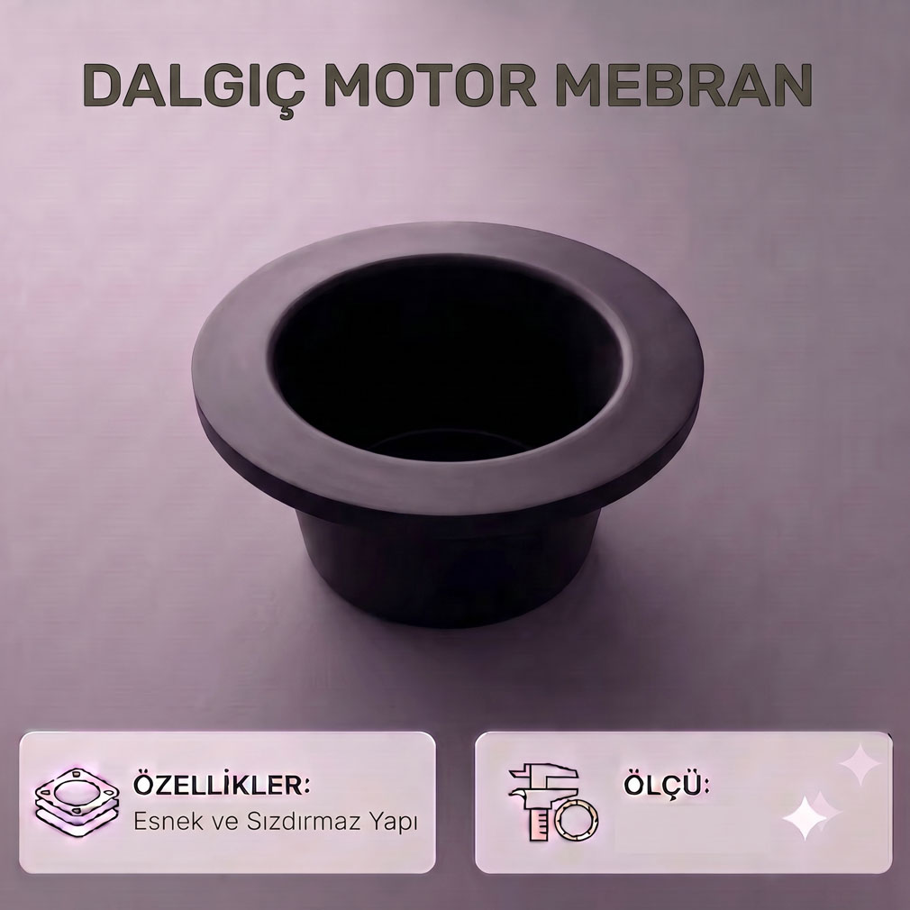 Dalgıç Motor Mebran Lastiği