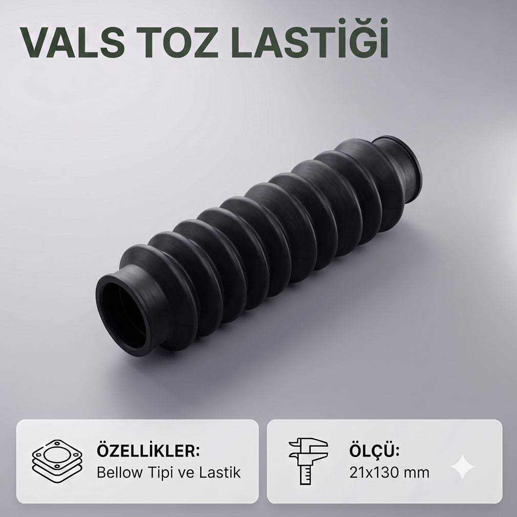 Vals Toz Lastiği (Körük Tipi) | Değirmen Makinesi Sızdırmazlık Çözümleri - Çelik Kauçuk