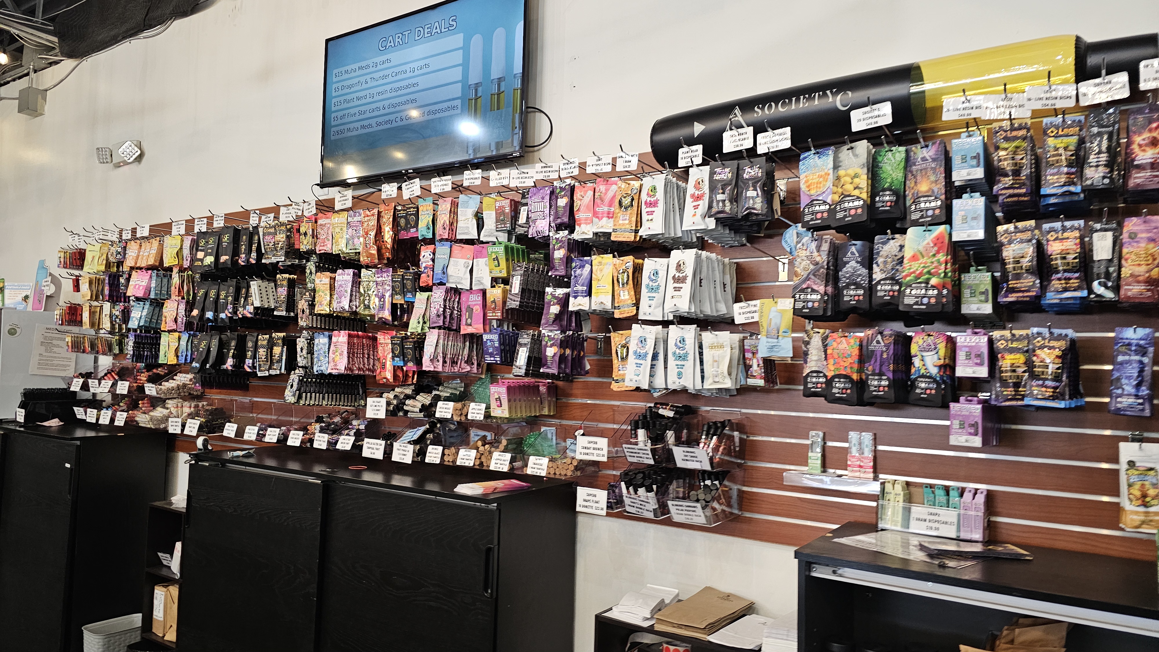 Inside Meds Cafe Lowell — welcoming store atmosphere near Grand Rapids