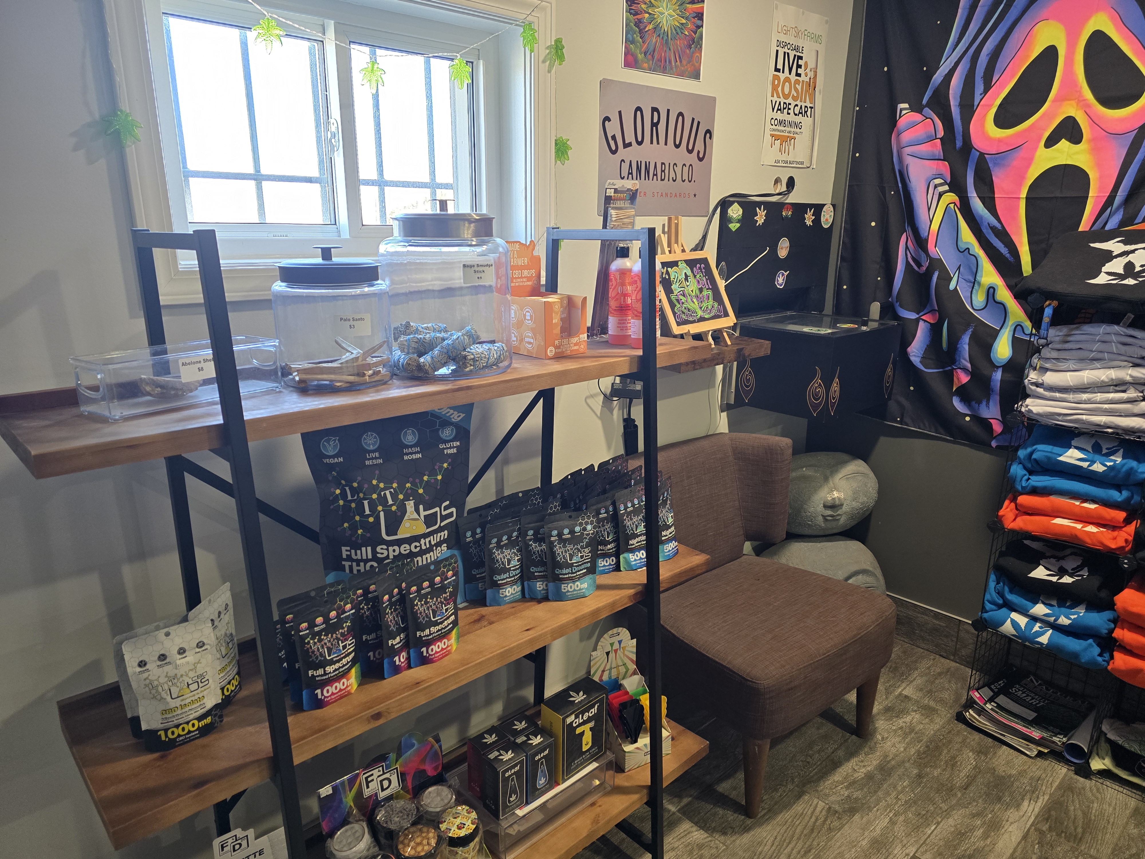 Inside Meds Cafe Rogers City — the original Meds Cafe location on US-23