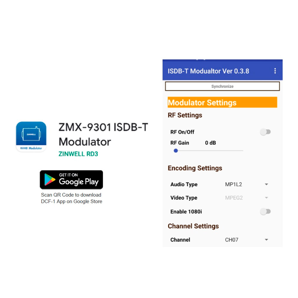 Modulador Encoder HDMI de TV Digital ISDB-t FULL HD 9301 — foto 5