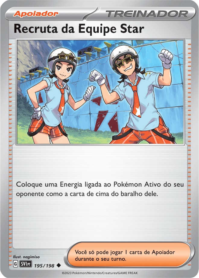 Recruta da Equipe Star