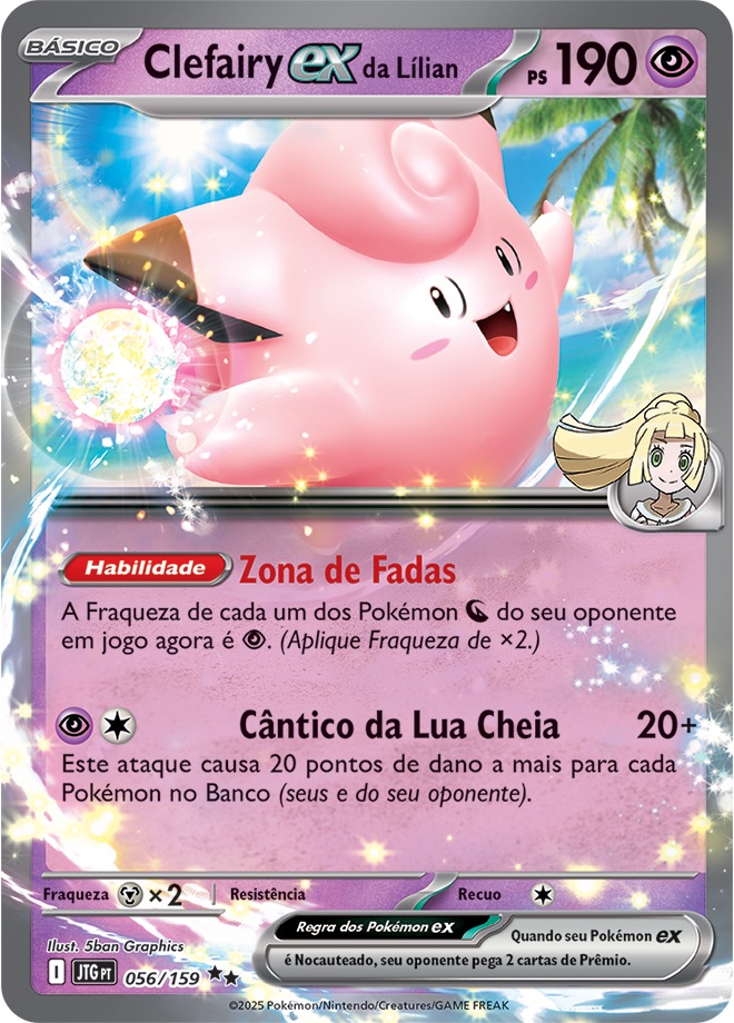 Clefairy ex da Lílian