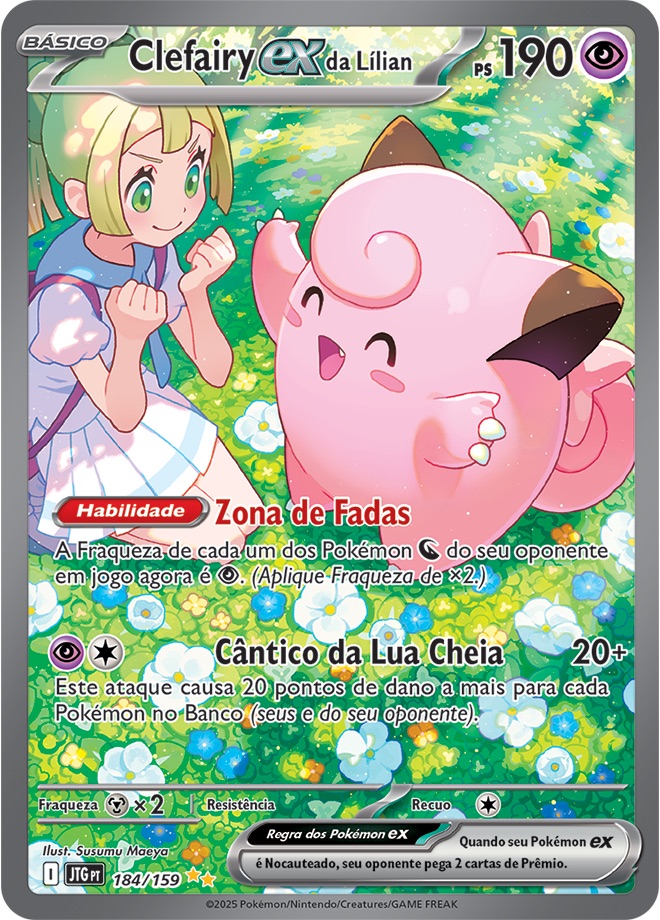 Clefairy ex da Lílian