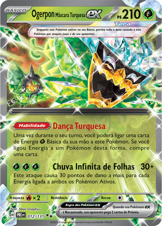 Ogerpon Máscara Turquesa ex