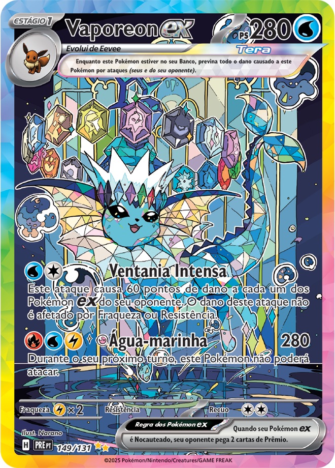Vaporeon ex