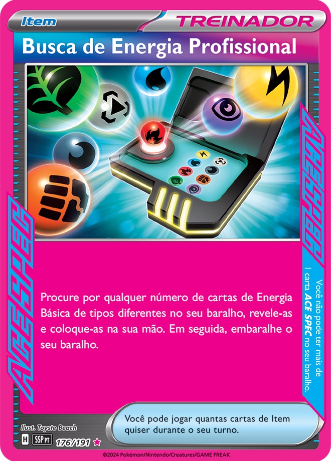 Busca de Energia Profissional