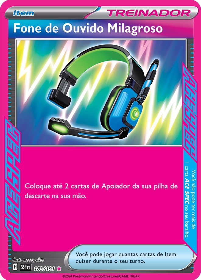 Fone de Ouvido Milagroso