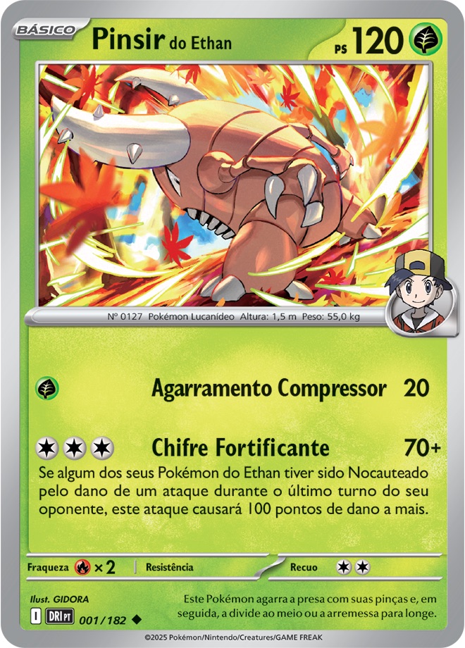 Pinsir do Ethan