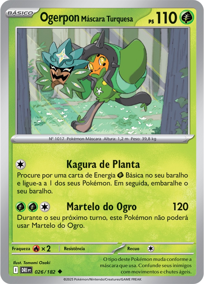 Ogerpon Máscara Turquesa