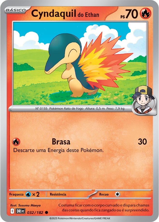 Cyndaquil do Ethan