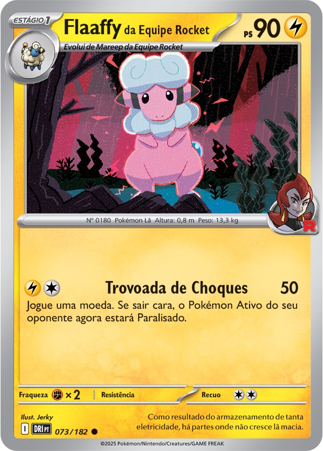 Flaaffy da Equipe Rocket