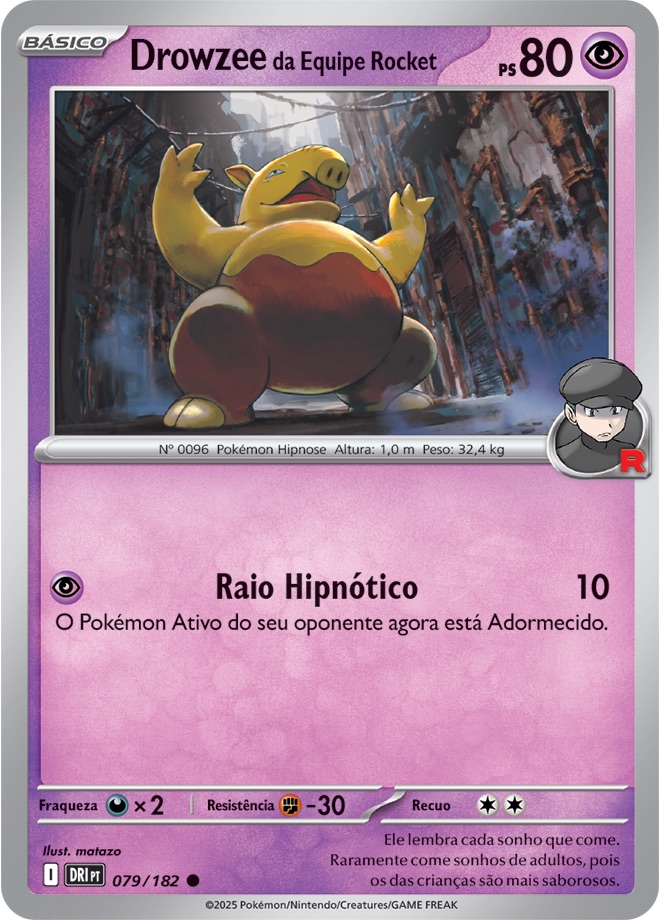Drowzee da Equipe Rocket