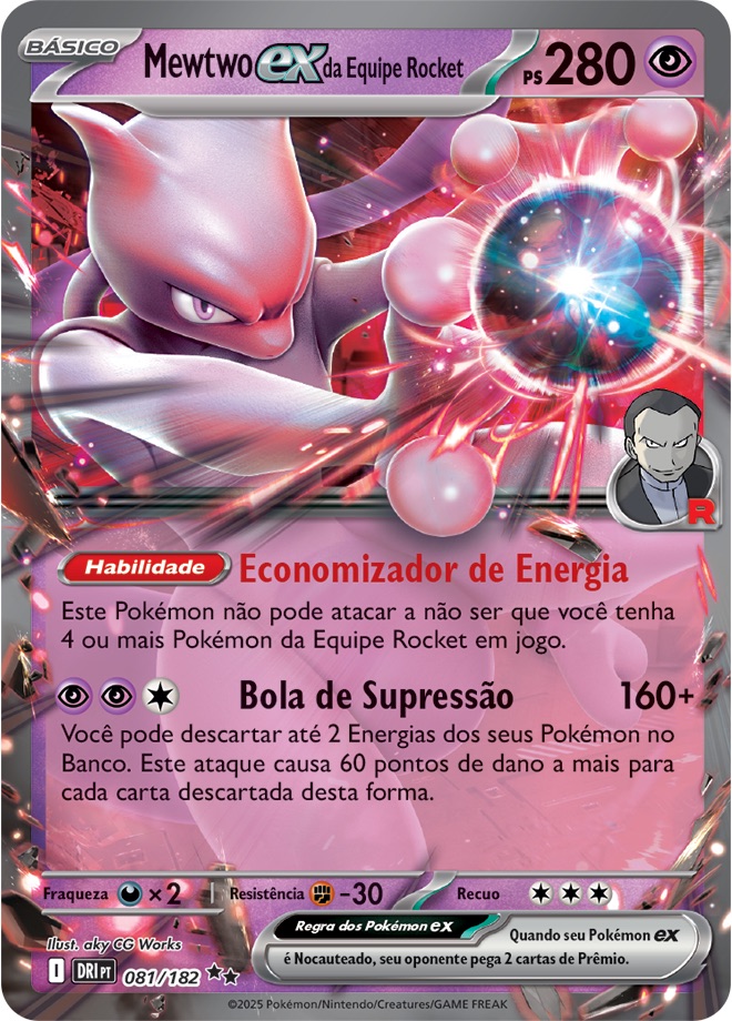 Mewtwo ex da Equipe Rocket