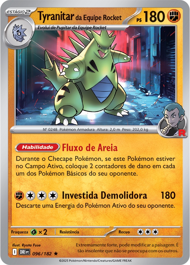 Tyranitar da Equipe Rocket