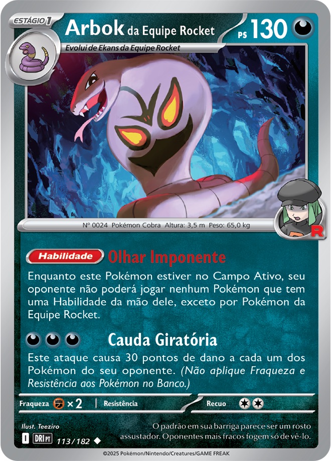 Arbok da Equipe Rocket
