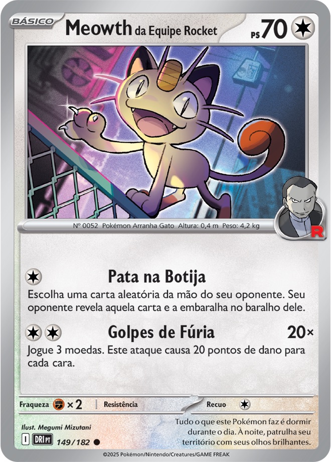 Meowth da Equipe Rocket