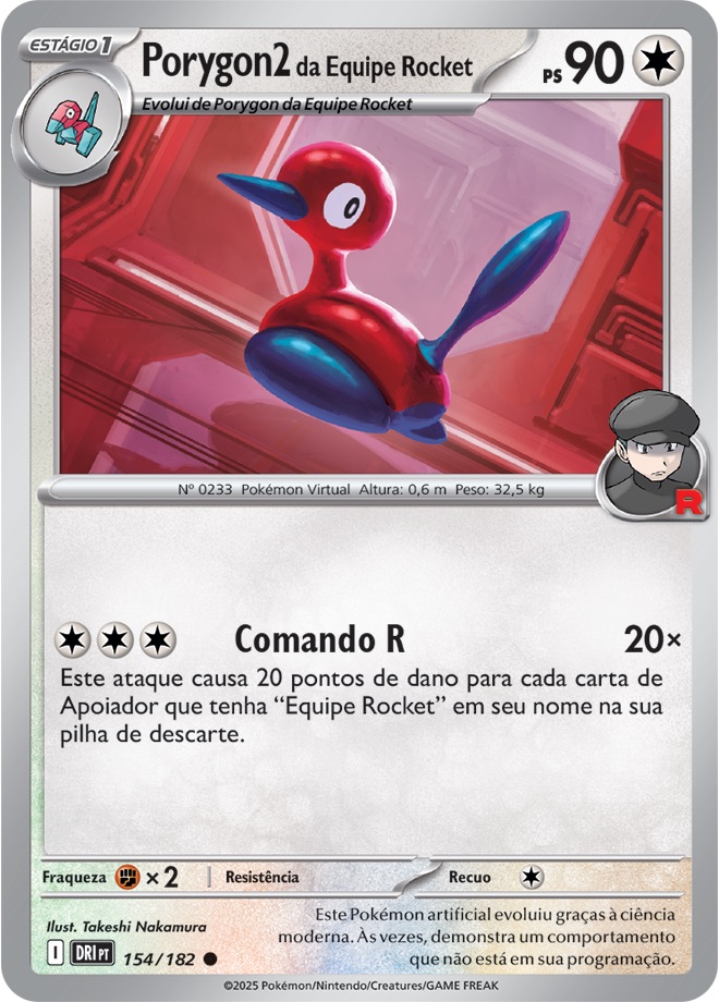 Porygon2 da Equipe Rocket