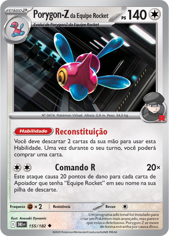 Porygon-Z da Equipe Rocket