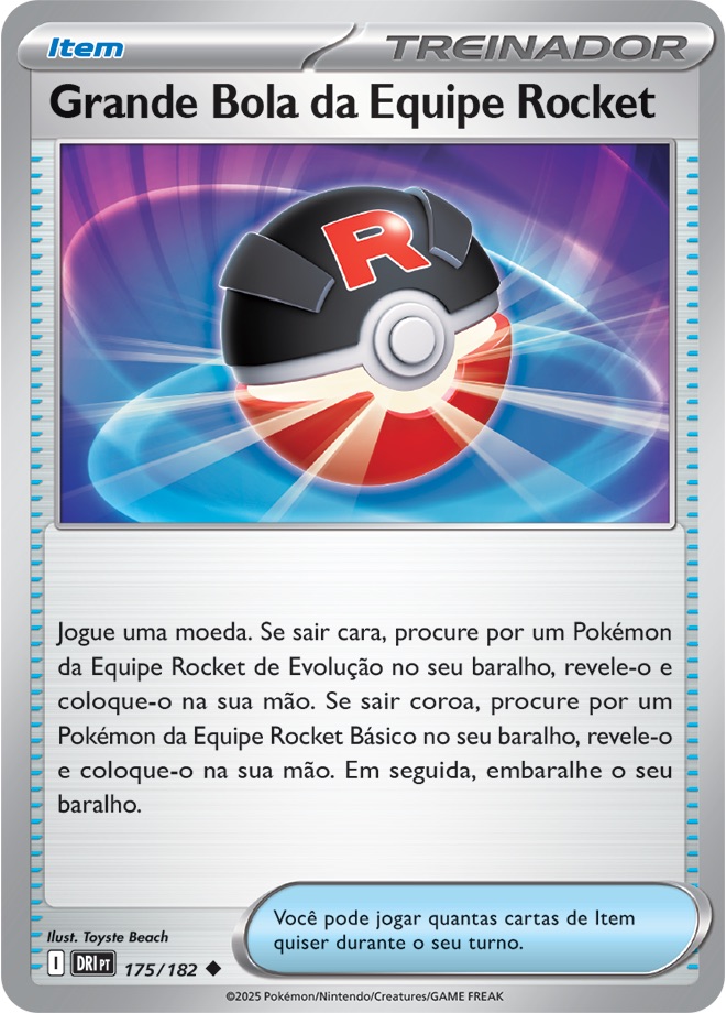 Grande Bola da Equipe Rocket