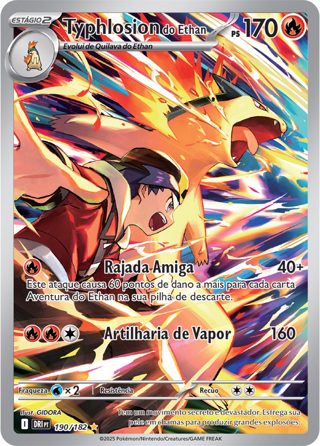 Typhlosion do Ethan
