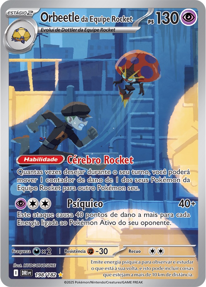 Orbeetle da Equipe Rocket