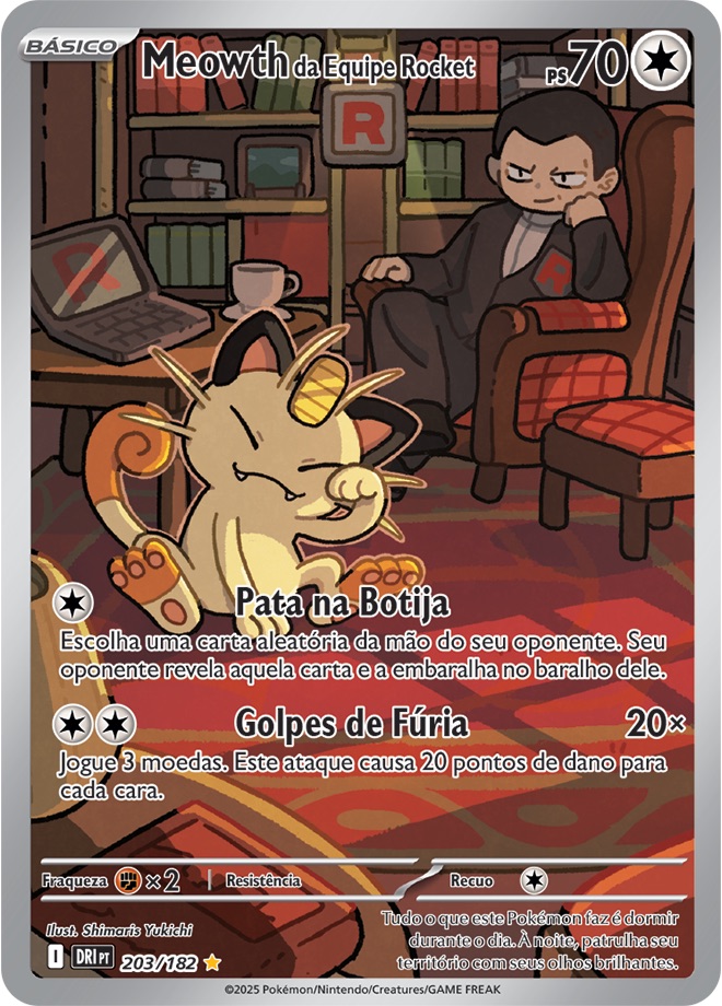 Meowth da Equipe Rocket
