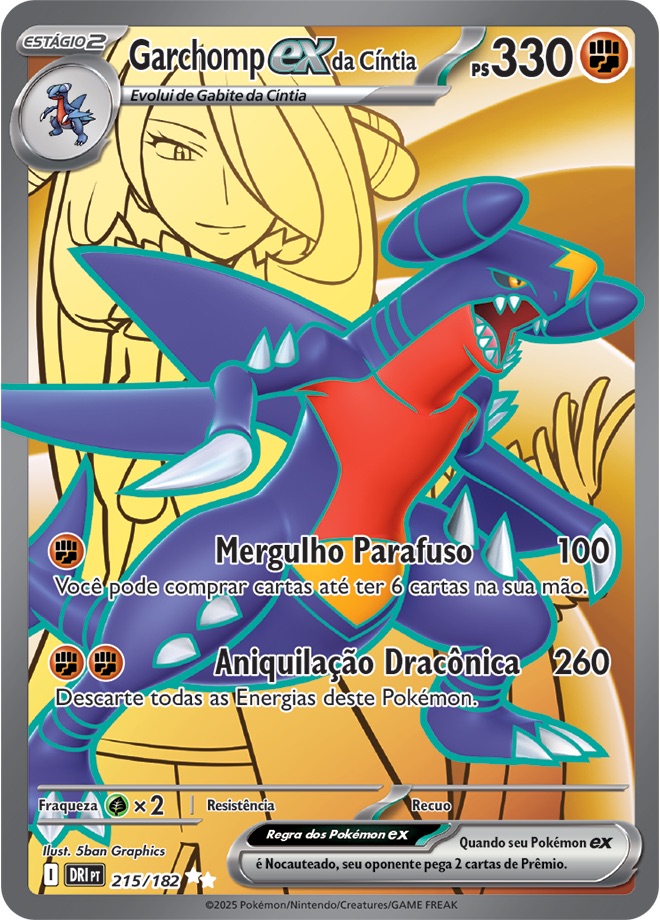 Garchomp ex da Cíntia