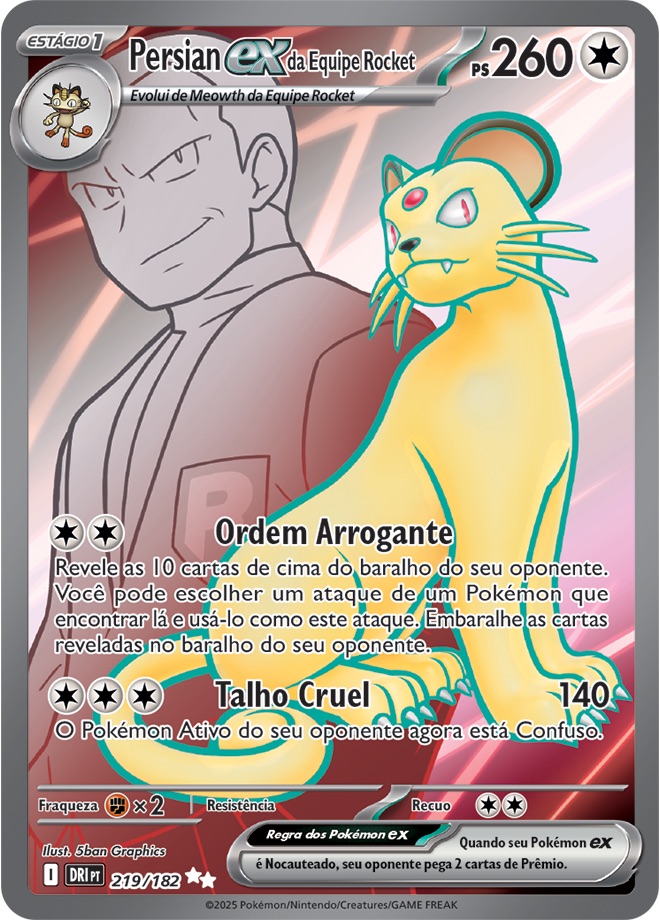 Persian ex da Equipe Rocket
