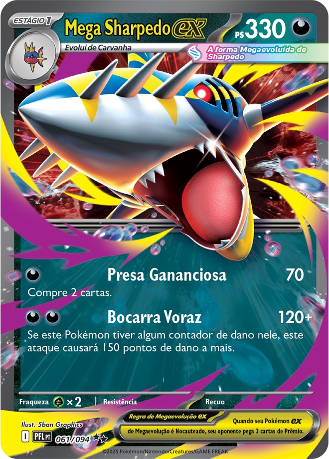 Mega Sharpedo ex