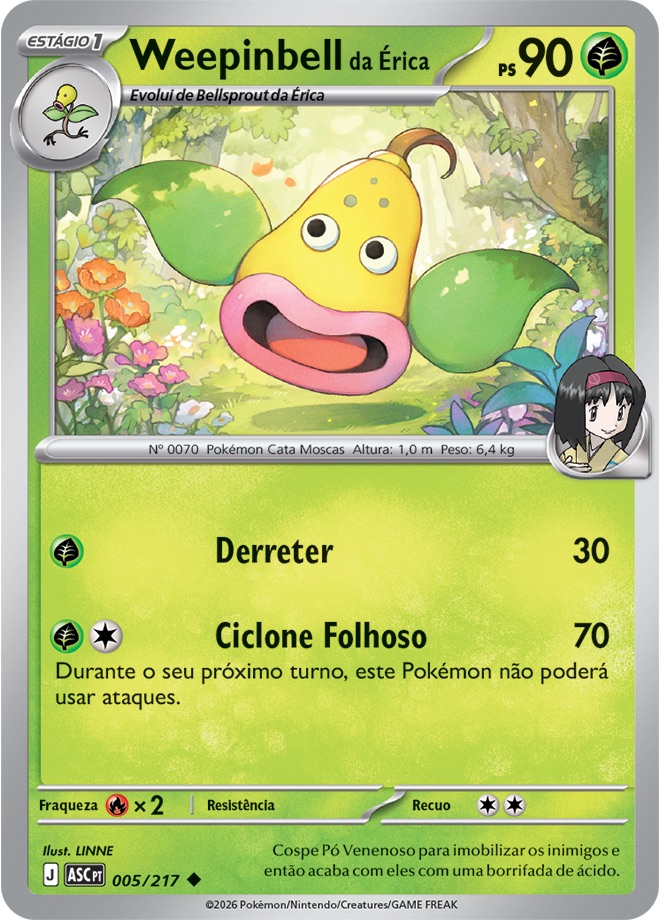 Weepinbell da Érica