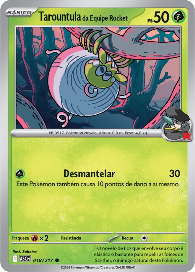 Tarountula da Equipe Rocket