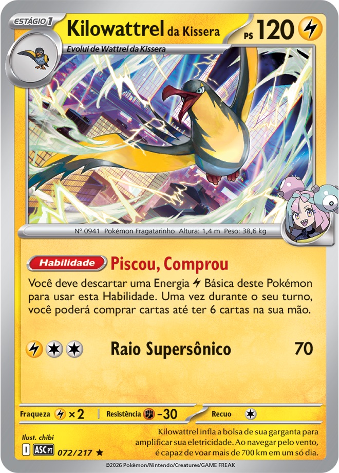 Kilowattrel da Kissera