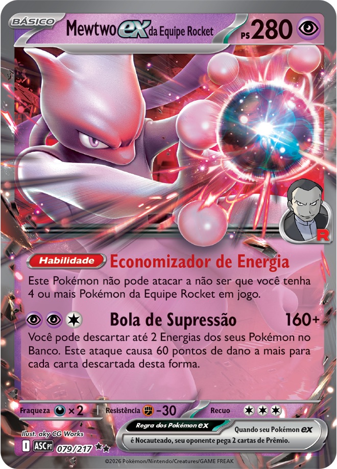 Mewtwo ex da Equipe Rocket