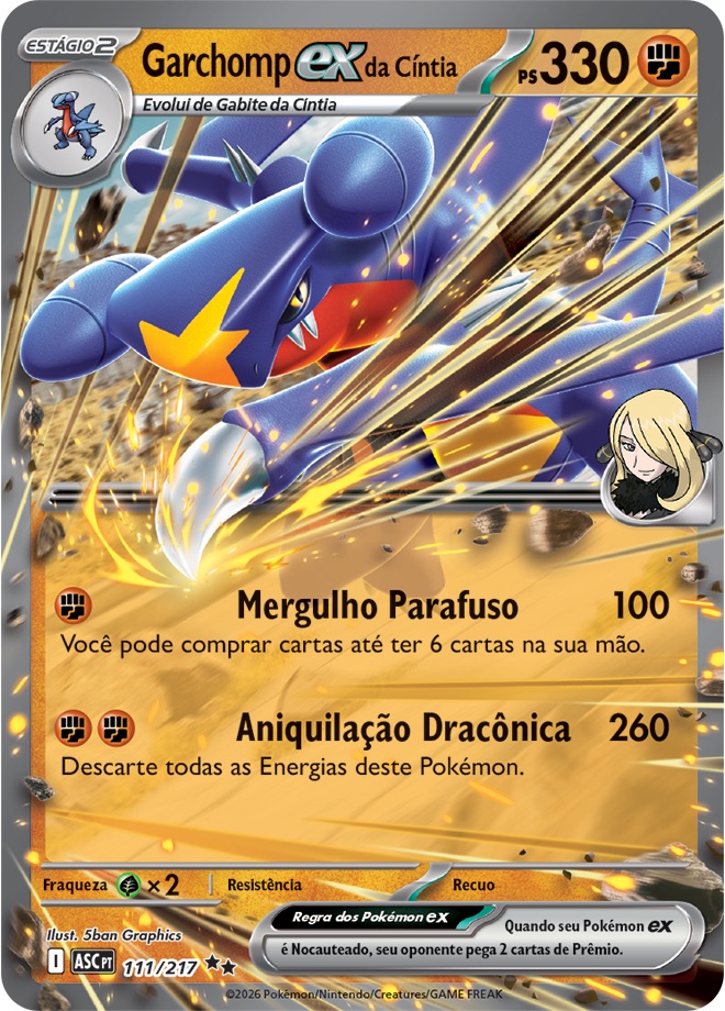 Garchomp ex da Cíntia