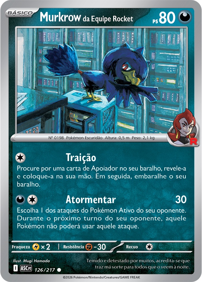 Murkrow da Equipe Rocket