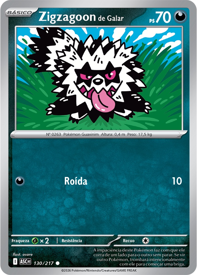 Zigzagoon de Galar