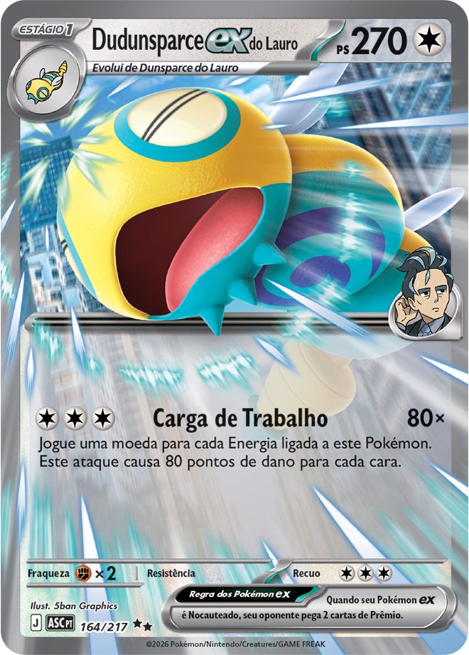 Dudunsparce ex do Lauro
