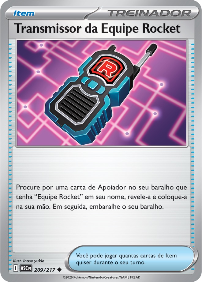 Transmissor da Equipe Rocket