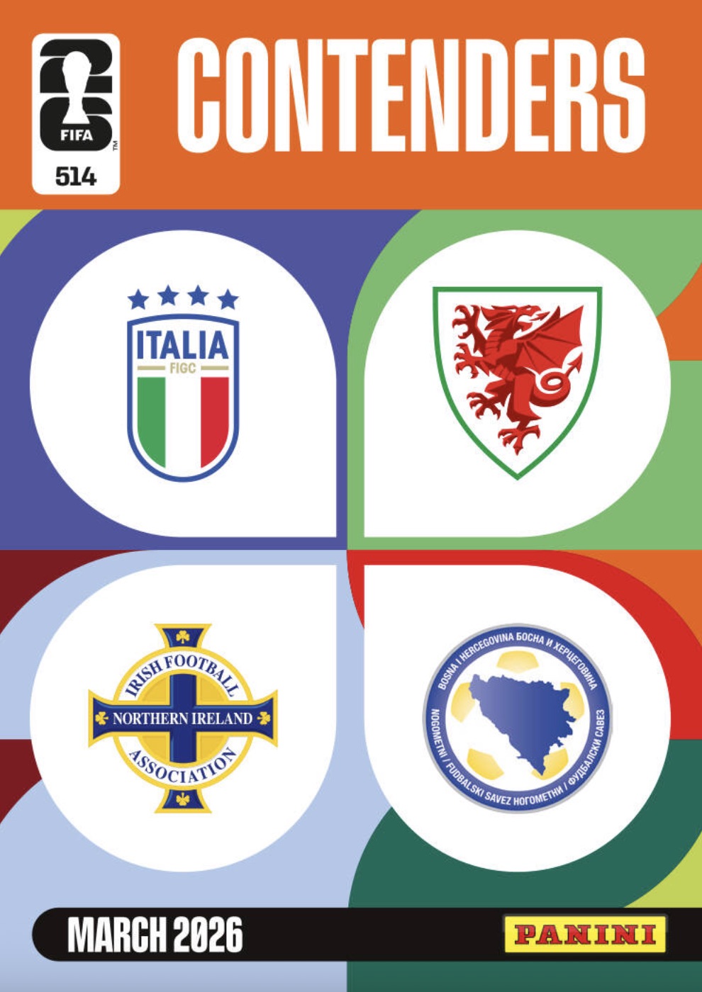 Italy - Northern Ireland / Wales - Bosnia and Herzegovina
