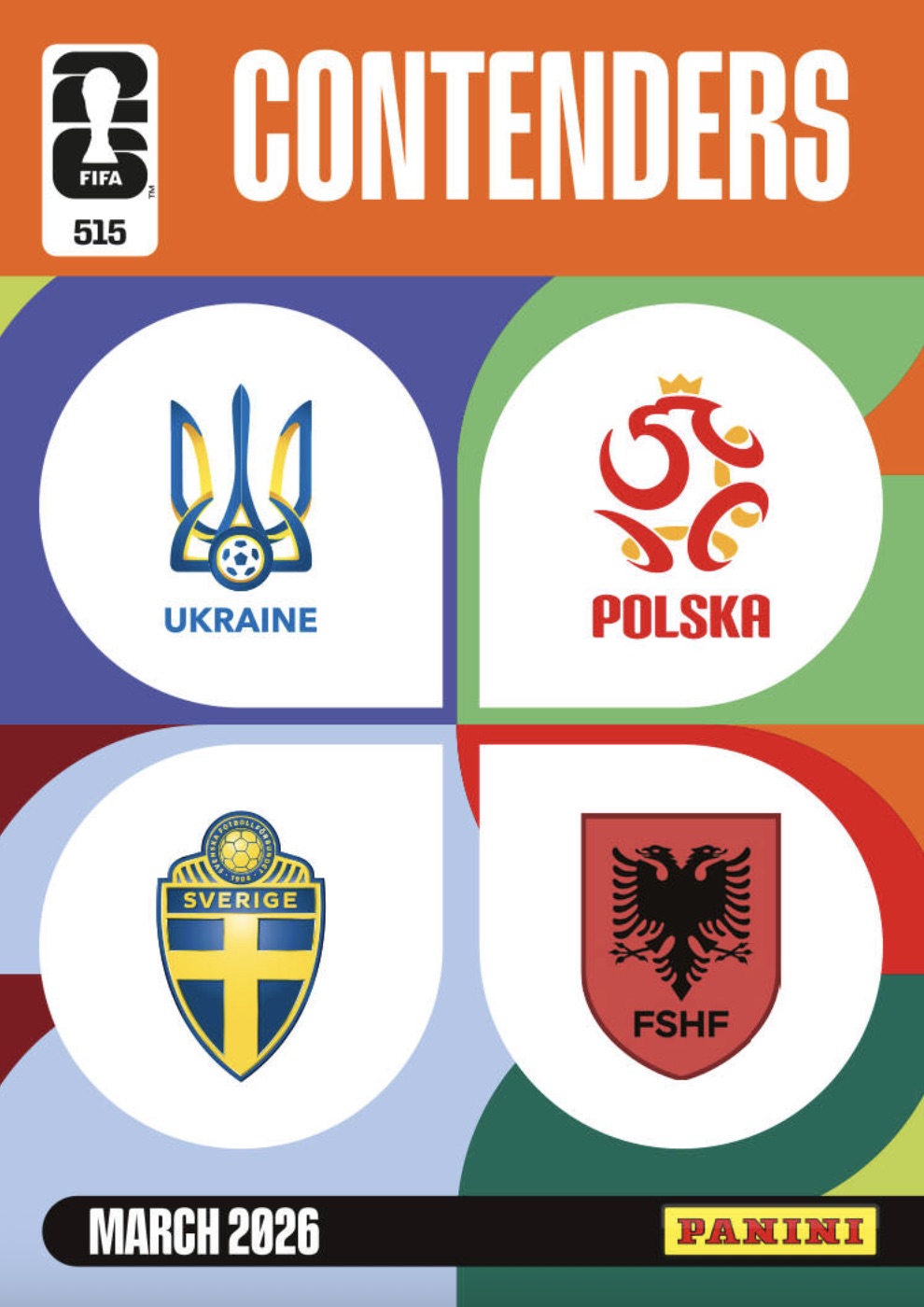 Ukraine - Sweden / Poland - Albania