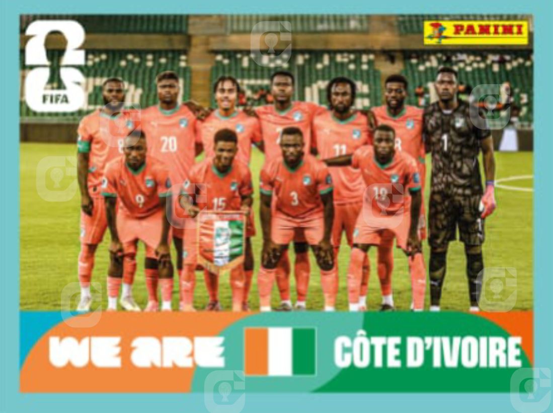 Foto Oficial Costa do Marfim
