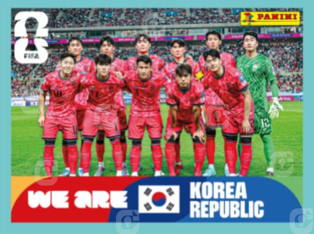 Foto Oficial Coreia do Sul