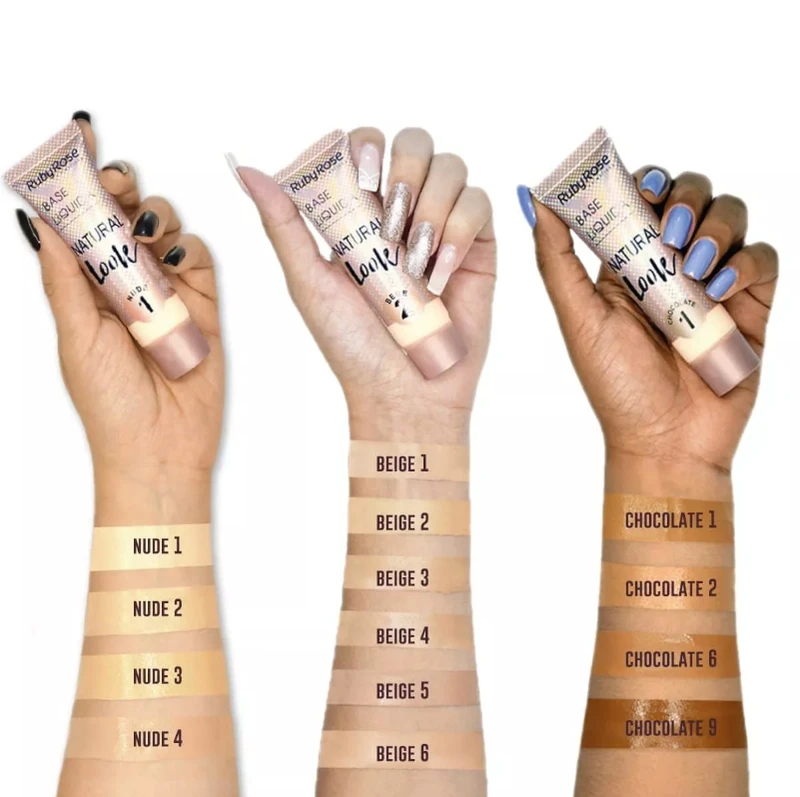 Base Líquida Ruby Rose Natural Look