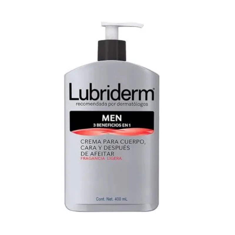 Crema Lubriderm Men x400mL