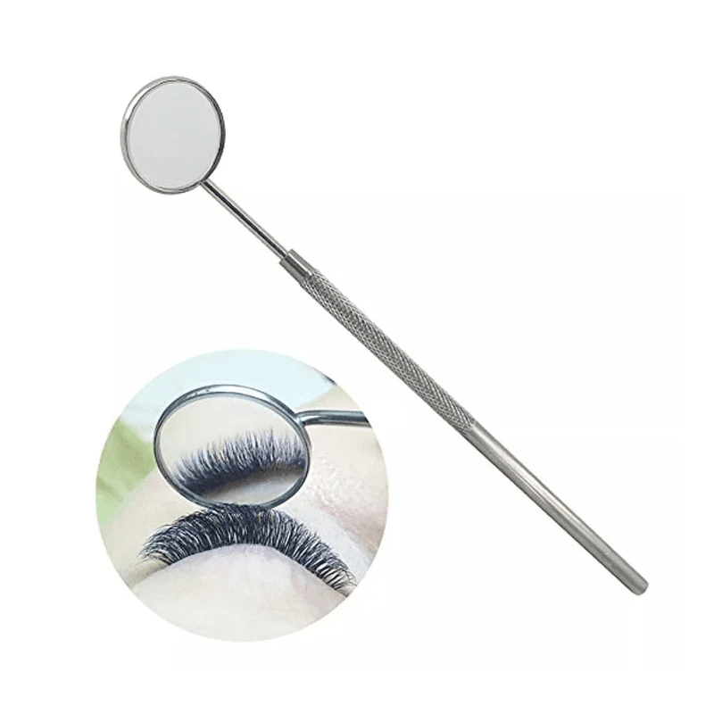 Espejo Metálico para Pestañas