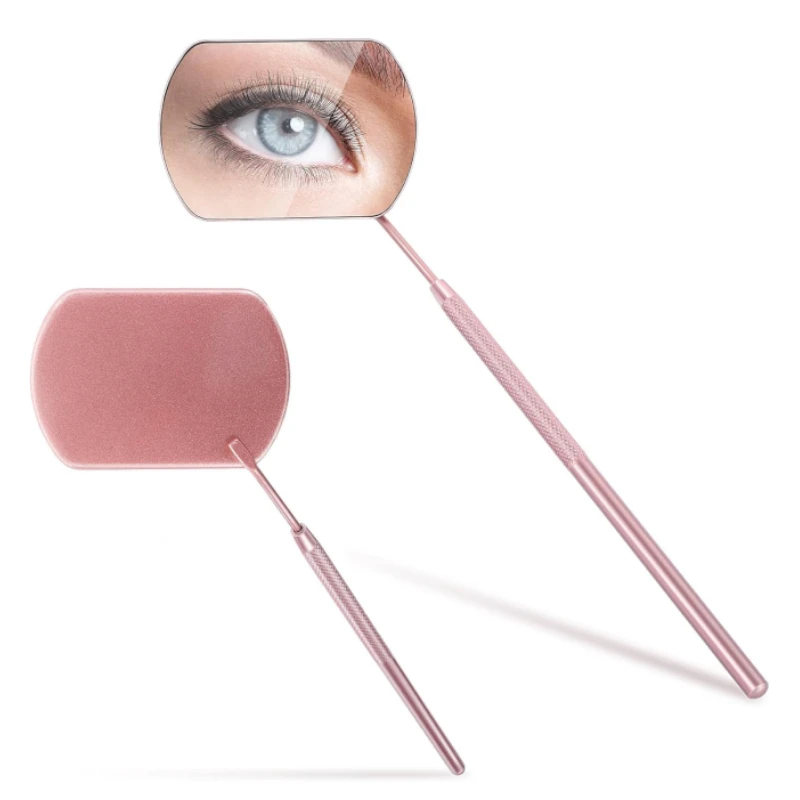 Espejo Metálico para Pestañas Cuadrado