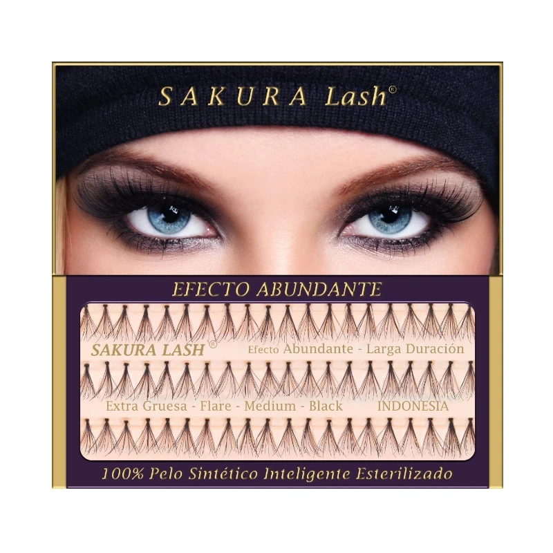 Pestañas Punto a Punto Sakura